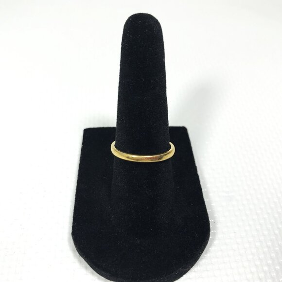 Vintage 18K GE Diamond and Ruby Cocktail Ring Women  Sz 7 - Picture 5 of 7